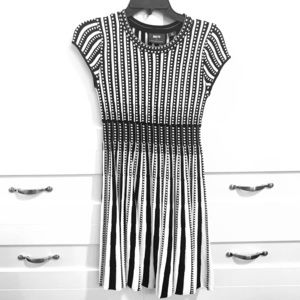 BRAND NEW Maeve by Anthropology b&w dress